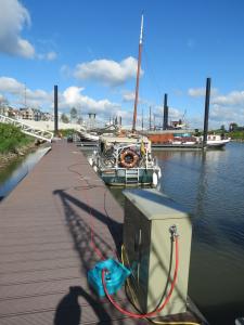 Hafen von Nijmegen