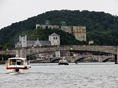 Die Brücken und Kathedrale von Huy